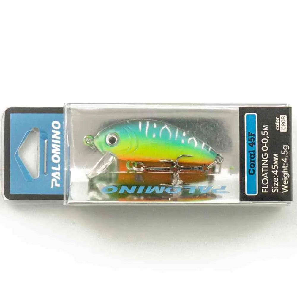 Воблер Palomino Coral 45F 4,5гр 0-0,5м цвет 8