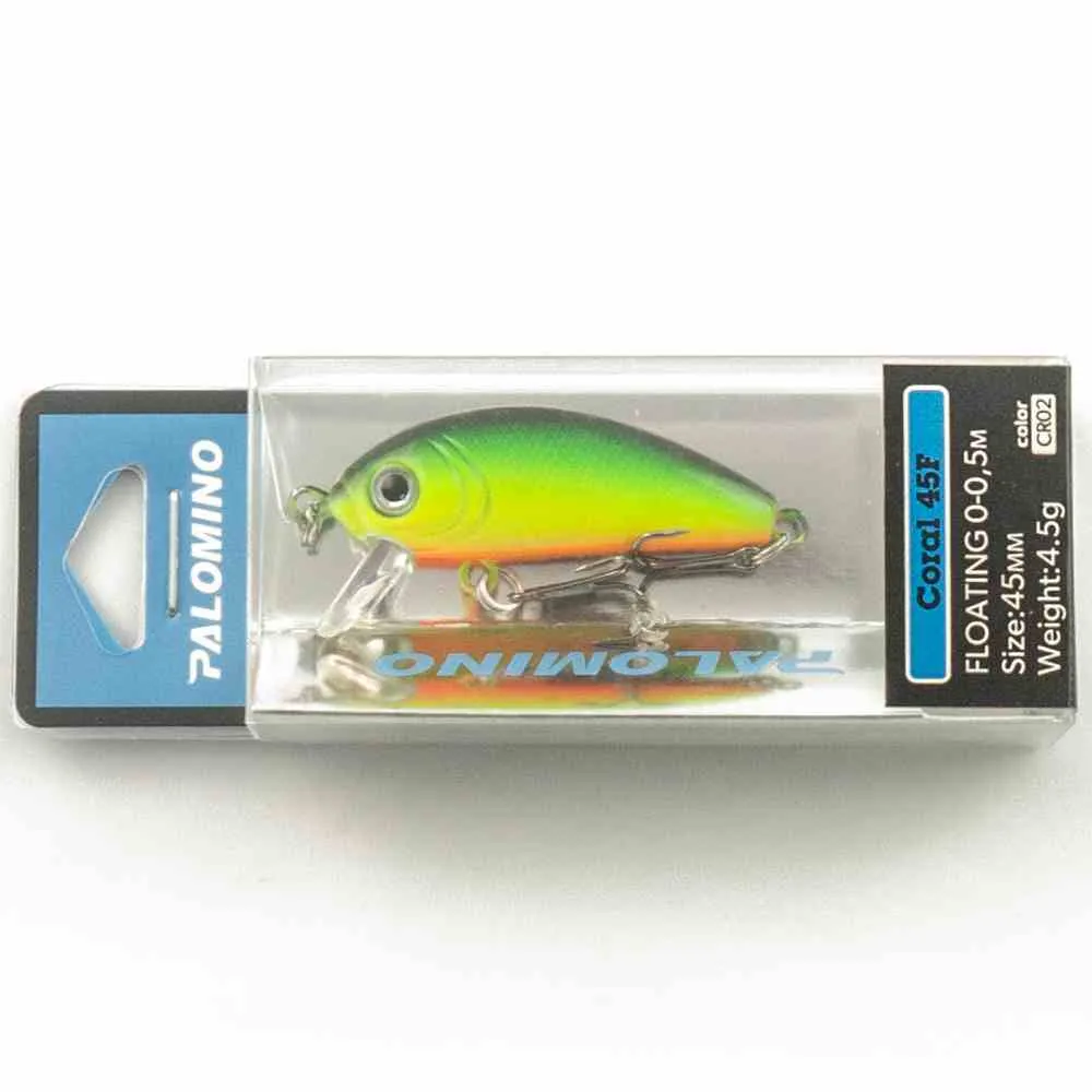 Воблер Palomino Coral 45F 4,5гр 0-0,5м цвет 2