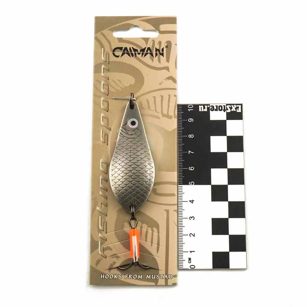 Блесна колеблющаяся Caiman Atom 20гр 6,8см цвет CN06 (5шт в упак.)