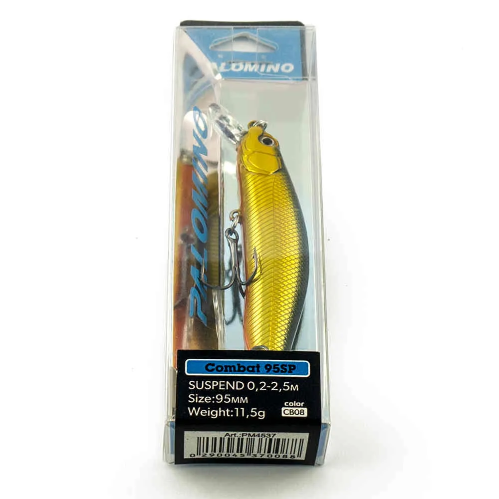 Воблер Palomino Combat 95SP 11,5гр 0,2-2,5м цвет 8