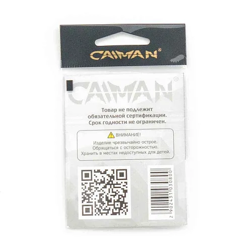 Крючки Caiman CarpTeflon №8 12700