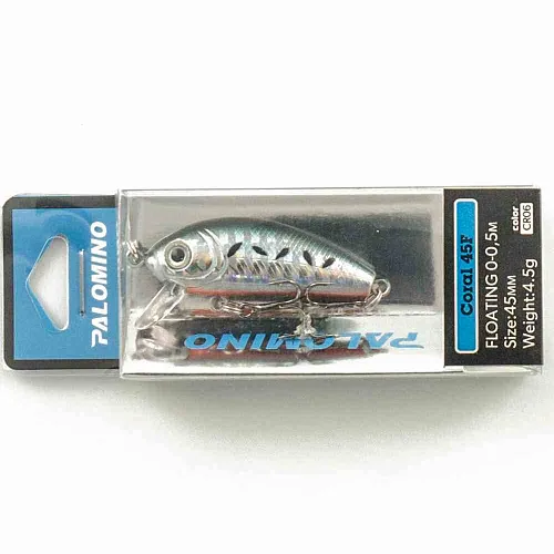 Воблер Palomino Coral 45F 4,5гр 0-0,5м цвет 6