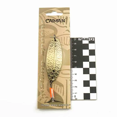 Блесна колеблющаяся Caiman Long Board 18гр 7см цвет CN04 (5шт в упак.)