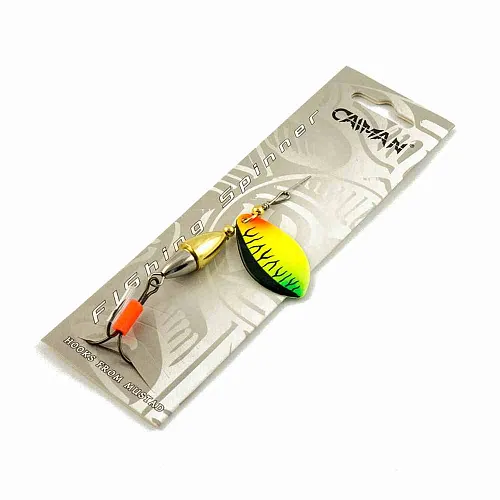 Блесна вращающаяся Caiman Cricket 15гр #5 цвет CA103 (5шт в упак.)