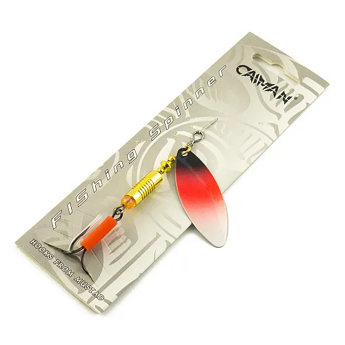 Блесна вращающаяся Caiman Longy classic 10гр #3 цвет CA11 (5шт в упак.)
