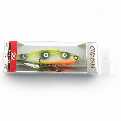 Воблер Caiman Twirly 90SP 12g 3м цвет СМ153