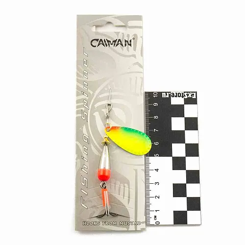 Блесна вращающаяся Caiman Range 13гр #3 цвет CA79 (5шт в упак.)