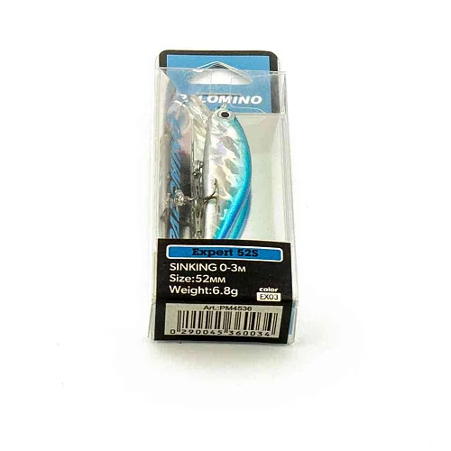 Воблер Palomino Expert 52мм 6,8гр sinking 0-3м цвет 3