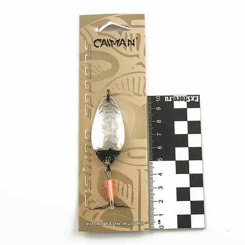 Блесна колеблющаяся Caiman Alga 15гр 5,3см цвет CN01 (5шт в упак.)