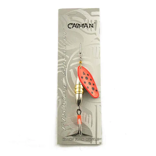 Блесна вращающаяся Caiman Wing standart 18гр #4 цвет CA105 (5шт в упак.)