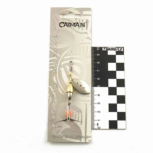 Блесна вращающаяся Caiman Cricket 7гр #3 цвет CA02 (5шт в упак.)