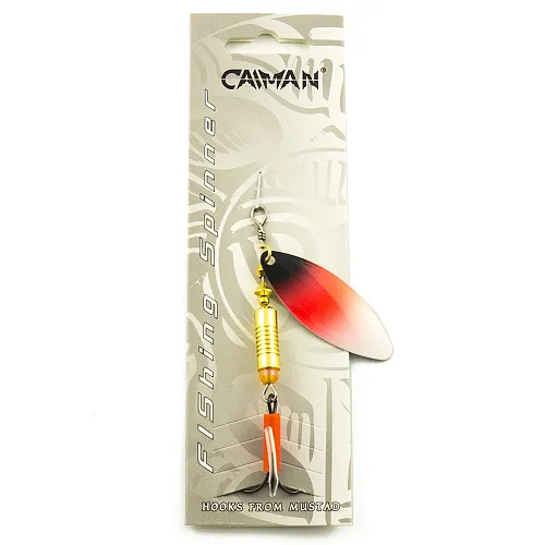 Блесна вращающаяся Caiman Longy classic 10гр #3 цвет CA11 (5шт в упак.)