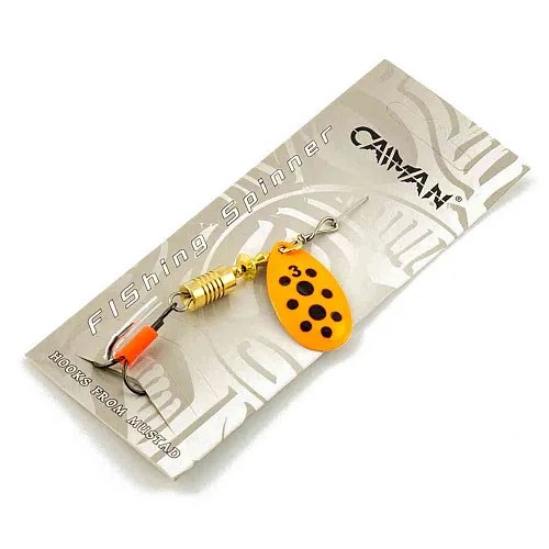Блесна вращающаяся Caiman Round Classic 8гр #3 цвет CA58 (5шт в упак.)
