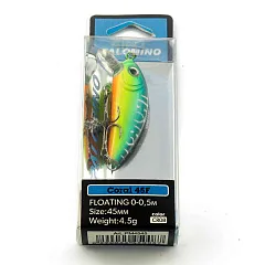 Воблер Palomino Coral 45F 4,5гр 0-0,5м цвет 8