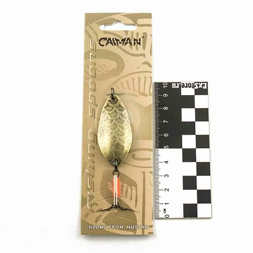 Блесна колеблющаяся Caiman Alga 15гр 5,3см цвет CN04 (5шт в упак.)