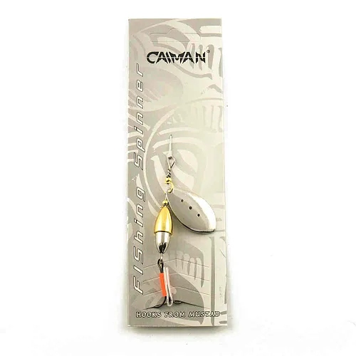 Блесна вращающаяся Caiman Cricket 10гр #4 цвет CA02 (5шт в упак.)