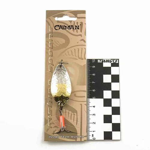 Блесна колеблющаяся Caiman Alga 15гр 5,3см цвет CN36 (5шт в упак.)