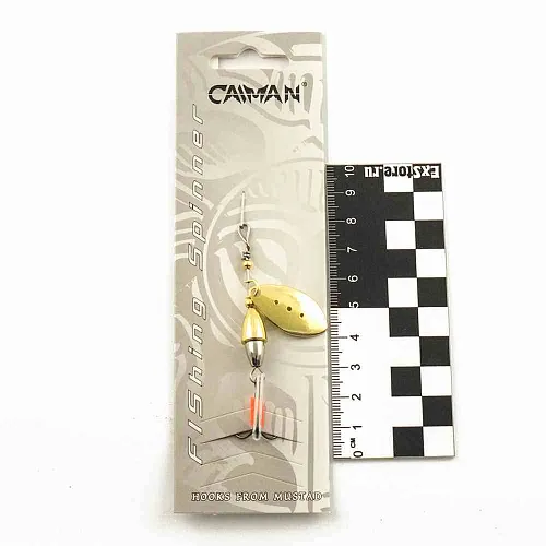 Блесна вращающаяся Caiman Cricket 7гр #3 цвет CA03 (5шт в упак.)