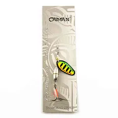 Блесна вращающаяся Caiman Oval core 10гр #4 цвет CA17 (5шт в упак.)