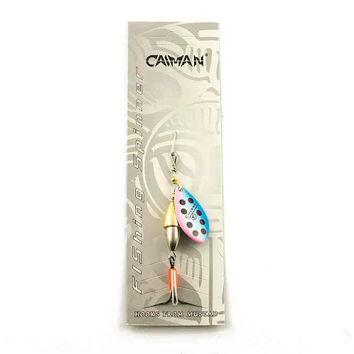 Блесна вращающаяся Caiman Cricket 10гр #4 цвет CA113 (5шт в упак.)