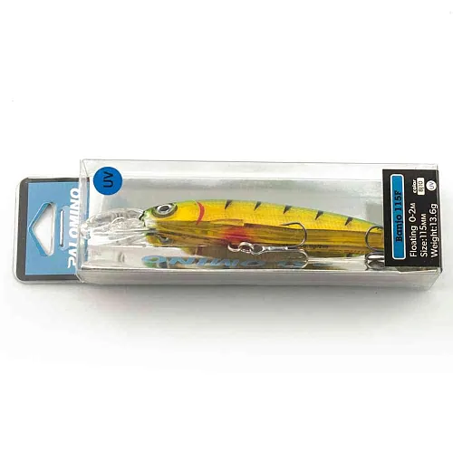 Воблер Palomino Banjo 115F 13,6гр 0-2м цвет 10 UV