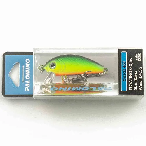 Воблер Palomino Coral 45F 4,5гр 0-0,5м цвет 2