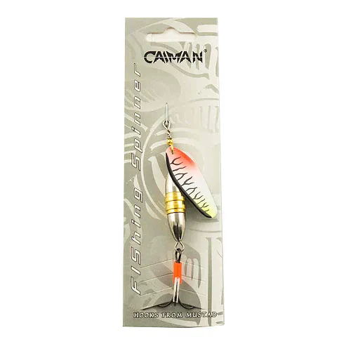 Блесна вращающаяся Caiman Wing standart 18гр #4 цвет CA60 (5шт в упак.)