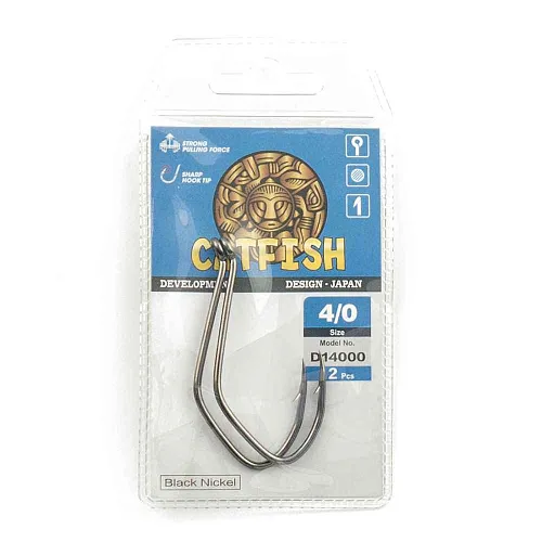 Крючок Caiman Сat Fish № 4/0 14000