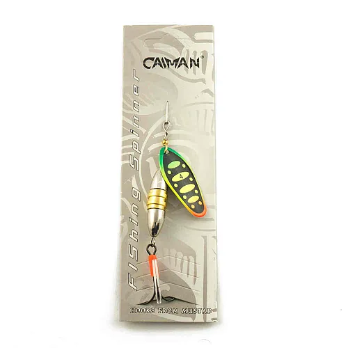 Блесна вращающаяся Caiman Wing standart 18гр #4 цвет CA20 (5шт в упак.)