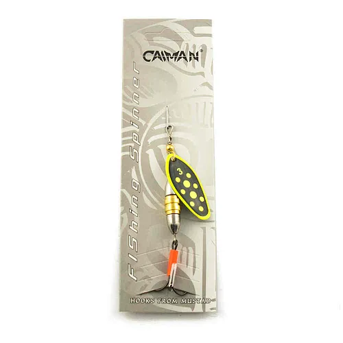 Блесна вращающаяся Caiman Wing standart 12гр #3 цвет CA56 (5шт в упак.)