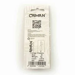 Блесна вращающаяся Caiman Longy classic 6гр #1 цвет CA10 (5шт в упак.)