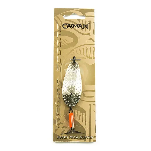 Блесна колеблющаяся Caiman Bonus 16гр 5,5см цвет CN01 (5шт в упак.)