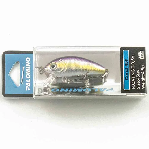 Воблер Palomino Coral 45F 4,5гр 0-0,5м цвет 9