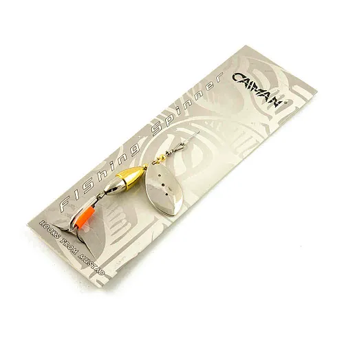 Блесна вращающаяся Caiman Cricket 10гр #4 цвет CA02 (5шт в упак.)