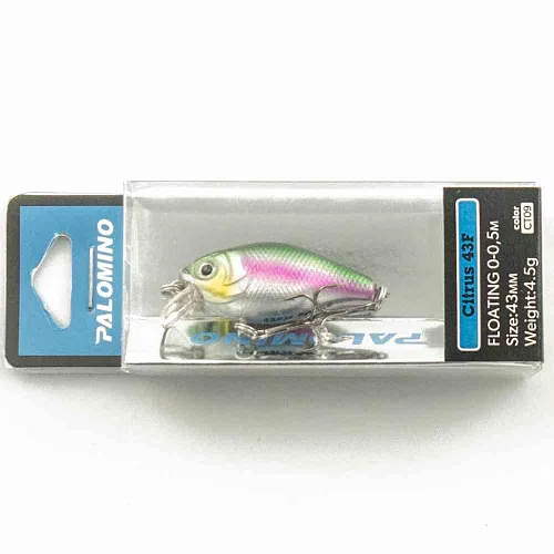 Воблер Palomino Citrus 43F45,5гр 0-0,5м цвет 9