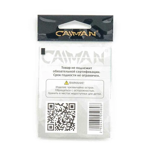 Крючки Caiman Curve Shank Carp (Mugga) Teflon №8 12800
