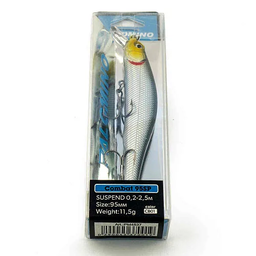 Воблер Palomino Combat 95SP 11,5гр 0,2-2,5м цвет 1
