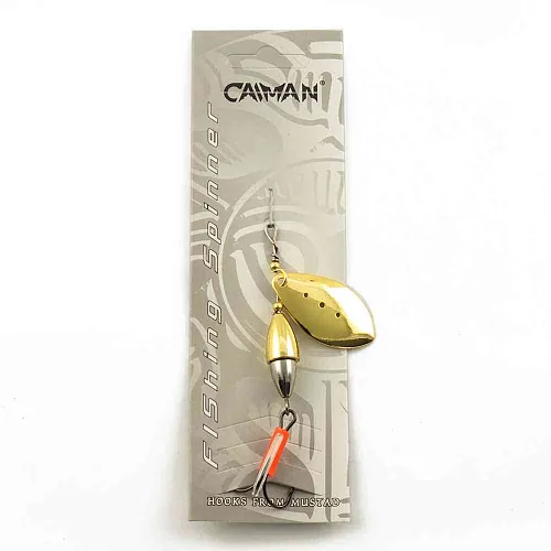 Блесна вращающаяся Caiman Cricket 15гр #5 цвет CA03 (5шт в упак.)