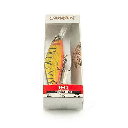 Воблер Caiman Twirly 90SP 12g 3м цвет СМ152
