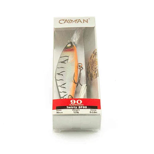 Воблер Caiman Twirly 90SP 12g 3м цвет СМ151