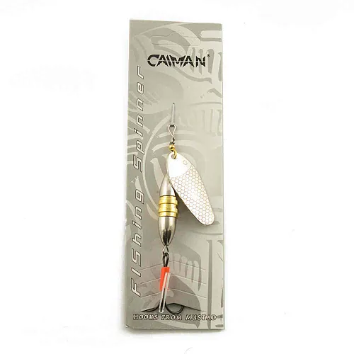 Блесна вращающаяся Caiman Wing standart 18гр #4 цвет CA02 (5шт в упак.)