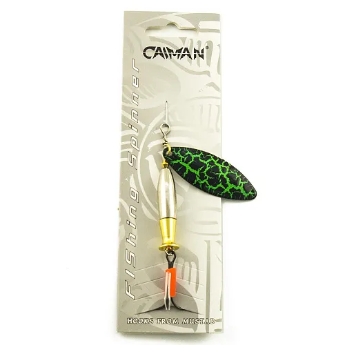 Блесна вращающаяся Caiman Longy Heavy 24гр #3 цвет CA57 (5шт в упак.)