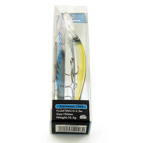 Воблер Palomino Agressor 150F 16,5гр 0-3,5м цвет 3