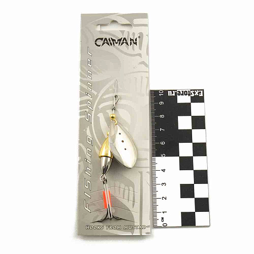 Блесна вращающаяся Caiman Cricket 15гр #5 цвет CA02 (5шт в упак.)