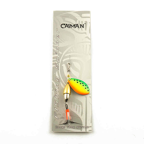 Блесна вращающаяся Caiman Cricket 10гр #4 цвет CA112 (5шт в упак.)
