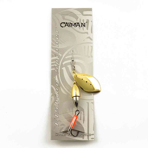 Блесна вращающаяся Caiman Cricket 15гр #5 цвет CA03 (5шт в упак.)