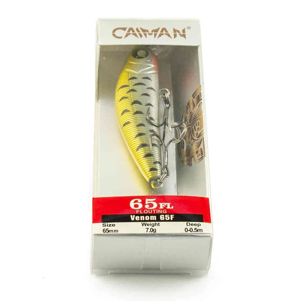 Воблер Caiman Venom 65F 7g 0,5м цвет СМ340