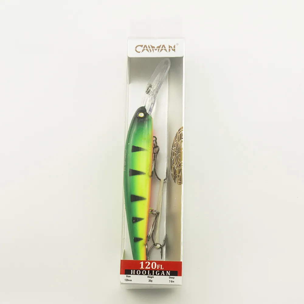 Воблер Caiman Hooligan 120F 20g 7-9 м цвет СМ302