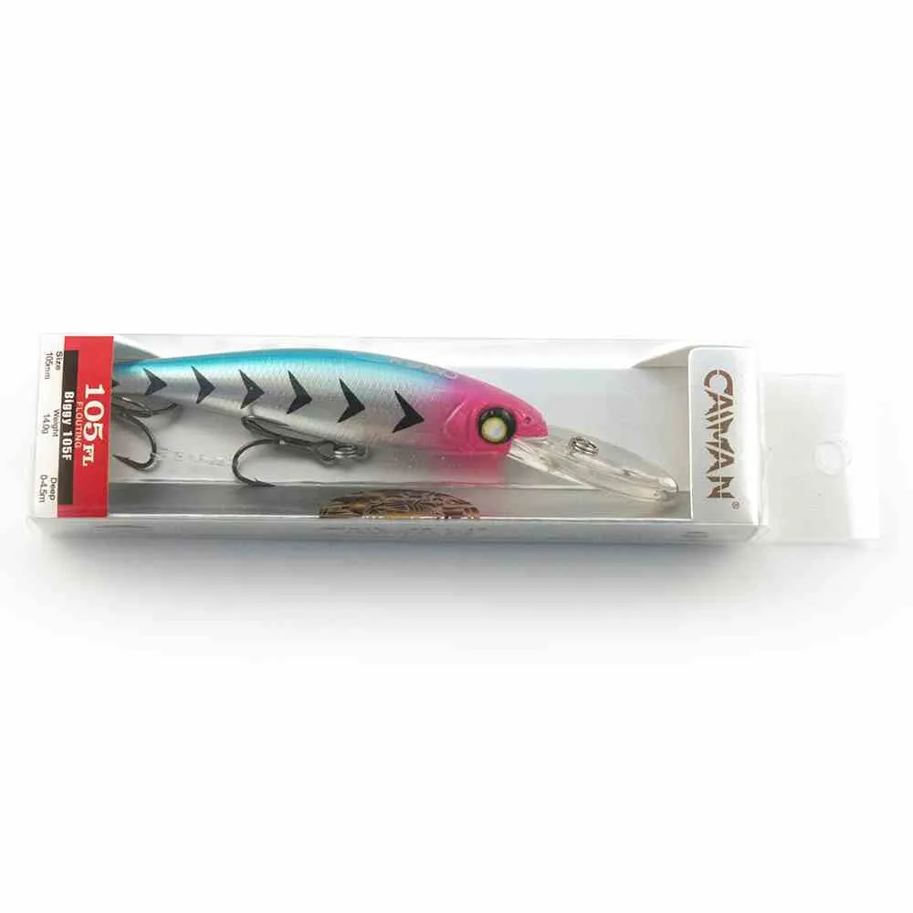 Воблер Caiman Biggy 105F 14g 4,5м цвет СМ201