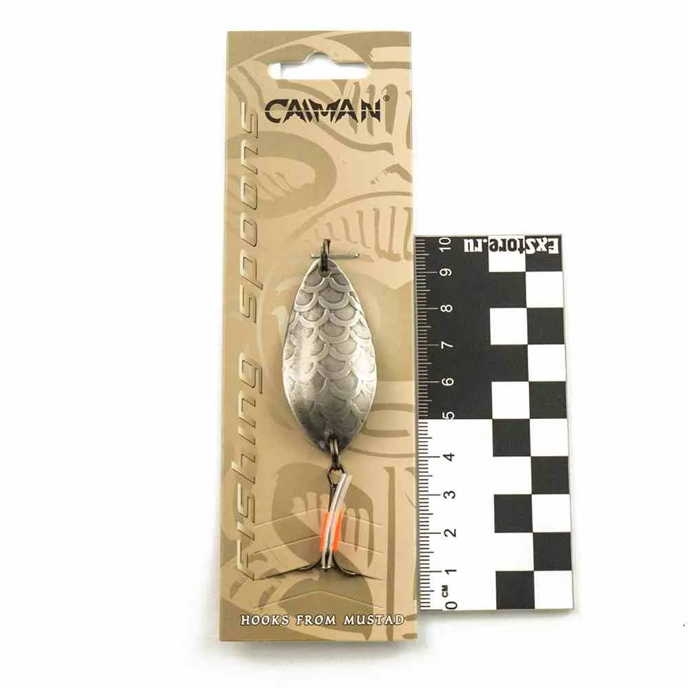 Блесна колеблющаяся Caiman Alga 15гр 5,3см цвет CN06 (5шт в упак.)